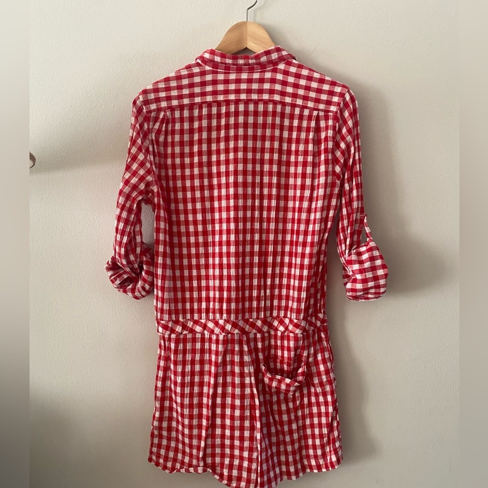 Denim Supply Ralph Lauren Plaid romper rare colors red and white
Size M - Picture 9 of 9